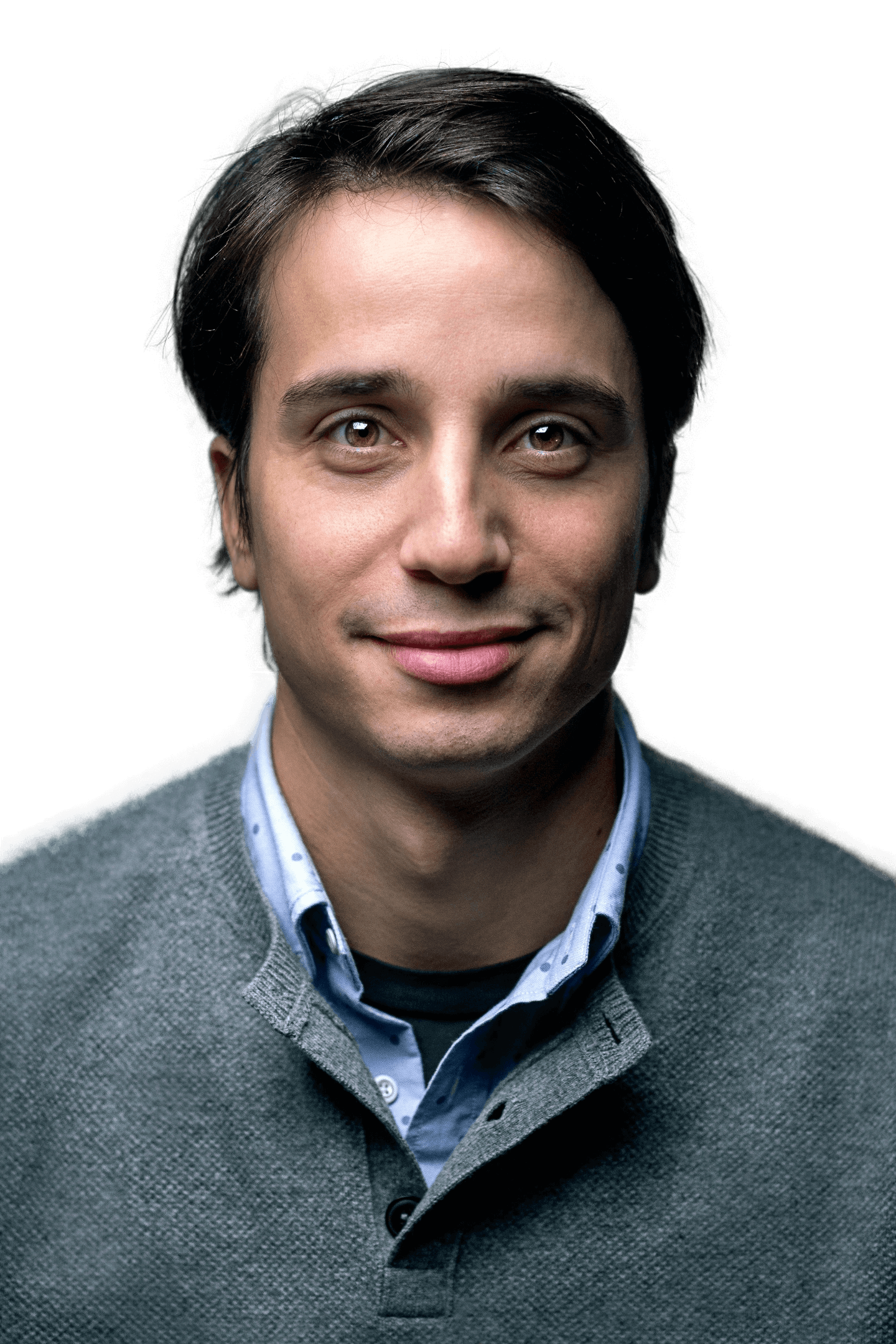 Portrait en noir et blanc